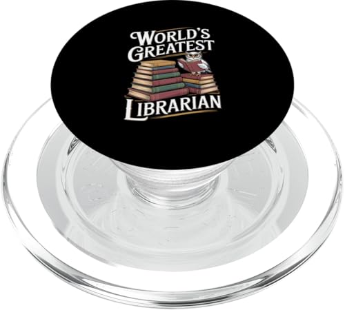 Der größte Bibliothekar der Welt PopSockets PopGrip für MagSafe Der größte Bibliothekar der Welt PopSockets PopGrip für MagSafe von Fabrinity