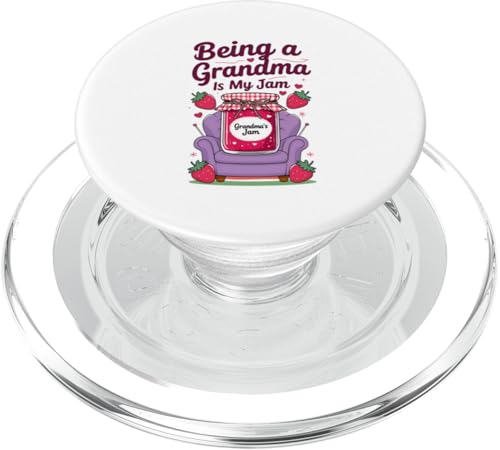 Eine Oma zu sein ist meine Marmelade PopSockets PopGrip für MagSafe Eine Oma zu sein ist meine Marmelade PopSockets PopGrip für MagSafe von Fabrinity