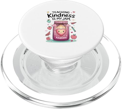 Freundlichkeit zu lehren ist meine Marmelade PopSockets PopGrip für MagSafe Freundlichkeit zu lehren ist meine Marmelade PopSockets PopGrip für MagSafe von Fabrinity