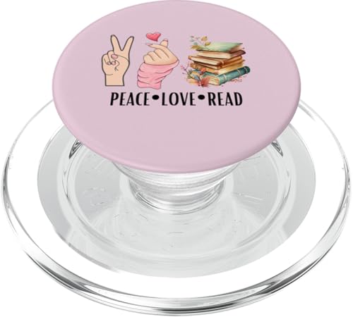 Frieden Liebe lesen PopSockets PopGrip für MagSafe von Fabrinity