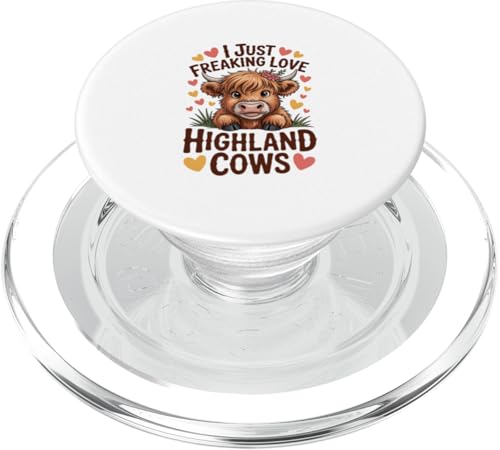 Ich liebe einfach verdammt noch mal Hochlandkühe PopSockets PopGrip für MagSafe Ich liebe einfach verdammt noch mal Hochlandkühe PopSockets PopGrip für MagSafe von Fabrinity