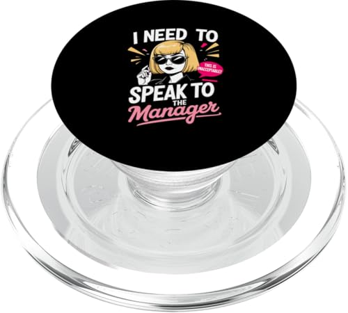Ich muss mit dem Manager sprechen PopSockets PopGrip für MagSafe Ich muss mit dem Manager sprechen PopSockets PopGrip für MagSafe von Fabrinity