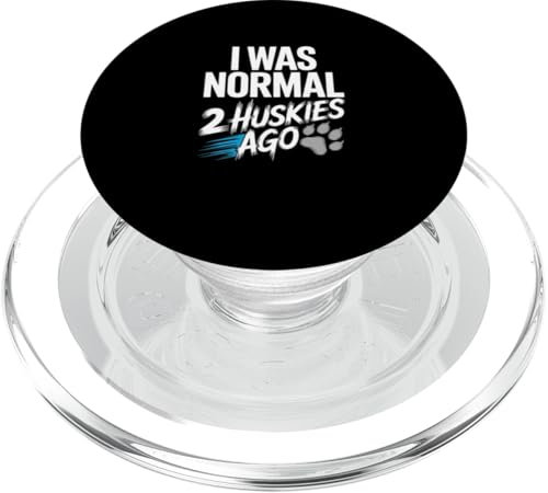 Ich war normal vor 2 Huskys PopSockets PopGrip für MagSafe von Fabrinity