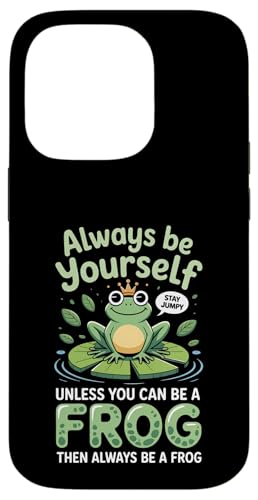 Sei immer du selbst, außer du kannst ein Frosch sein Hülle für iPhone 14 Pro Sei immer du selbst, außer du kannst ein Frosch sein Hülle für iPhone 14 Pro von Fabrinity