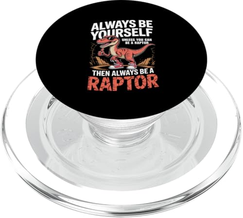 Sei immer du selbst, es sei denn, du kannst ein Raptor sein PopSockets PopGrip für MagSafe von Fabrinity