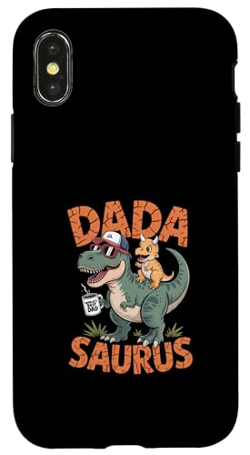 dada saurus papa vater stiefvater Hülle für iPhone X/XS von Fabrinity