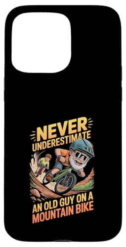 unterschätze niemals einen alten Kerl auf einem Mountainbike Hülle für iPhone 15 Pro Max unterschätze niemals einen alten Kerl auf einem Mountainbike Hülle für iPhone 15 Pro Max von Fabrinity