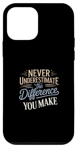 unterschätzen Sie niemals den Unterschied, den Sie machen Hülle für iPhone 12 mini unterschätzen Sie niemals den Unterschied, den Sie machen Hülle für iPhone 12 mini von Fabrinity