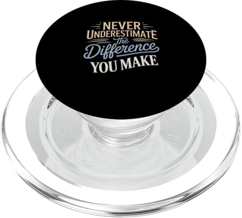 unterschätzen Sie niemals den Unterschied, den Sie machen PopSockets PopGrip für MagSafe unterschätzen Sie niemals den Unterschied, den Sie machen PopSockets PopGrip für MagSafe von Fabrinity