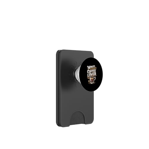 weltweit größter Kaffeeliebhaber PopSockets PopWallet für MagSafe von Fabrinity