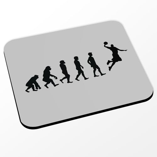 Fabulous Mauspad Evolution Basketball Sport Athlet Basketball Basketball Basketball – (Maße 24 x 20 cm) von Fabulous