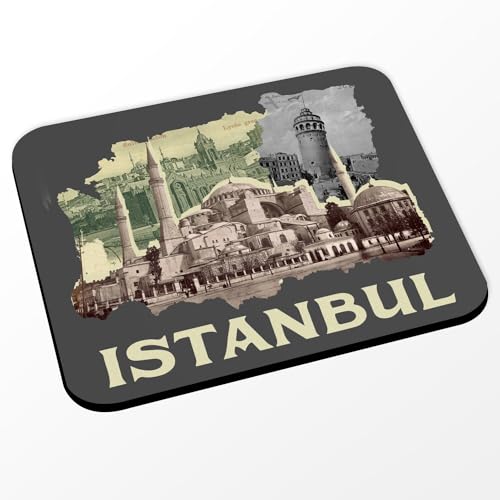 Fabulous Mauspad Istanbul Vintage Reise Kultur Türkei – (Maße 24 x 20 cm) von Fabulous