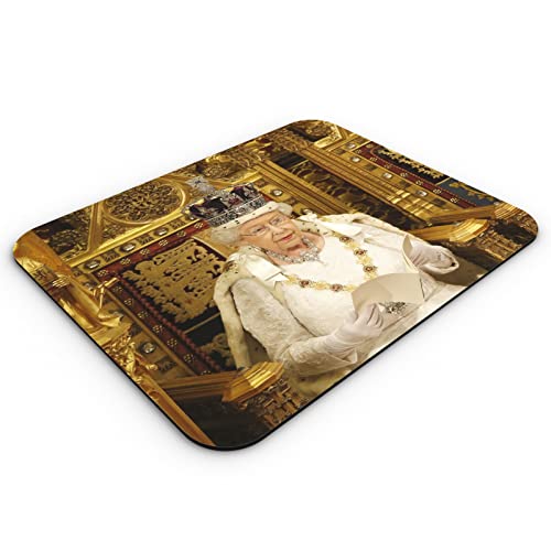 Fabulous Mausunterlage Queen Elizabeth II Goldener Thron und Krone Königin von England Fabulous Mausunterlage Queen Elizabeth II Goldener Thron und Krone Königin von England von Fabulous