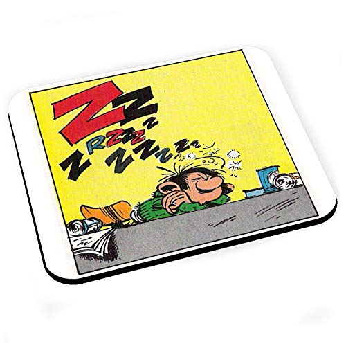 Fabulous Mausunterlage Schlafender Gaston Französischer Comic Strip Vintage Fabulous Mausunterlage Schlafender Gaston Französischer Comic Strip Vintage von Fabulous