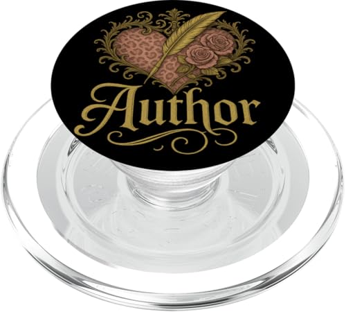 Autorenkugel im Vintage-Stil mit Altrosenherz und Rosen PopSockets PopGrip für MagSafe Autorenkugel im Vintage-Stil mit Altrosenherz und Rosen PopSockets PopGrip für MagSafe von FabulousKeepsakes