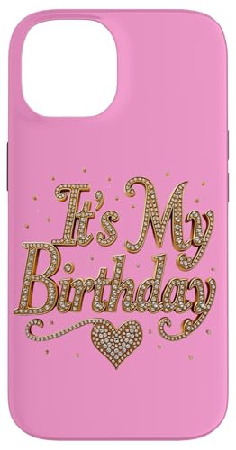 Fancy Gold und Diamant Geburtstagsgeschenk Hülle für iPhone 14 von FabulousKeepsakes