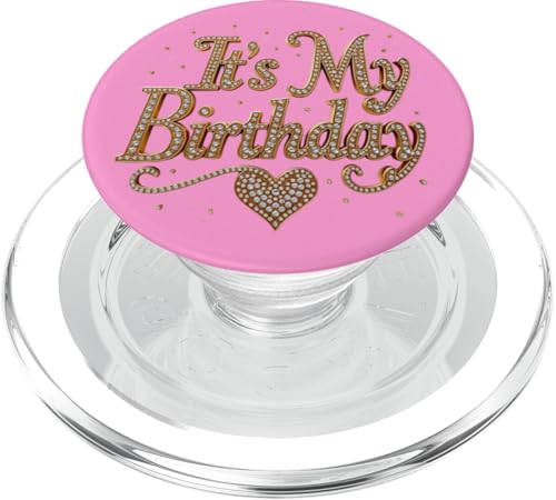 Fancy Gold und Diamant Geburtstagsgeschenk PopSockets PopGrip für MagSafe von FabulousKeepsakes