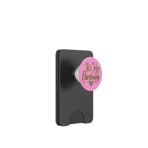 Fancy Gold und Diamant Geburtstagsgeschenk PopSockets PopWallet für MagSafe von FabulousKeepsakes