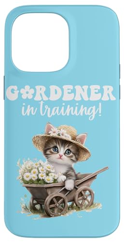 Gärtner im Training mit süßem Kätzchen und Gänseblümchen-Schubkarre Hülle für iPhone 14 Pro Max Gärtner im Training mit süßem Kätzchen und Gänseblümchen-Schubkarre Hülle für iPhone 14 Pro Max von FabulousKeepsakes