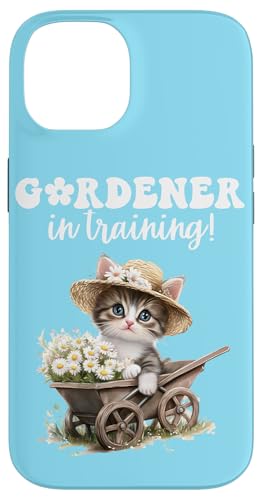 Gärtner im Training mit süßem Kätzchen und Gänseblümchen-Schubkarre Hülle für iPhone 14 Gärtner im Training mit süßem Kätzchen und Gänseblümchen-Schubkarre Hülle für iPhone 14 von FabulousKeepsakes