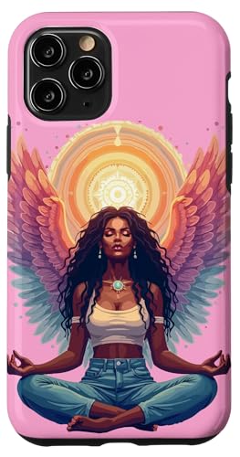 Meditationsengel Hülle für iPhone 11 Pro von FabulousKeepsakes