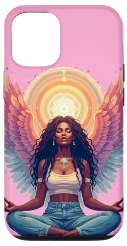 Meditationsengel Hülle für iPhone 12/12 Pro von FabulousKeepsakes