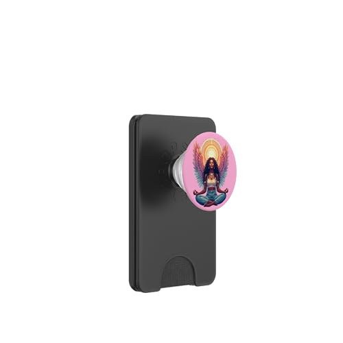 Meditationsengel PopSockets PopWallet für MagSafe von FabulousKeepsakes