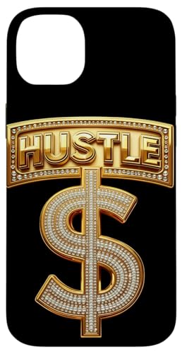 Schickes Gold und Diamant Hustle Bling Geschenk Hülle für iPhone 14 Plus von FabulousKeepsakes