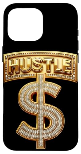 Schickes Gold und Diamant Hustle Bling Geschenk Hülle für iPhone 16 Pro Max von FabulousKeepsakes