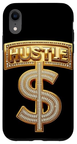 Schickes Gold und Diamant Hustle Bling Geschenk Hülle für iPhone XR von FabulousKeepsakes