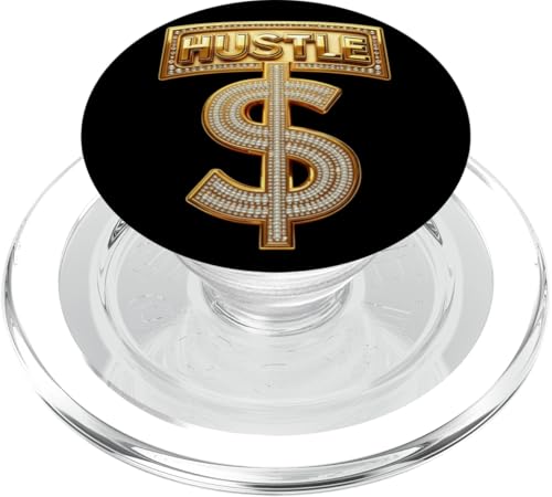 Schickes Gold und Diamant Hustle Bling Geschenk PopSockets PopGrip für MagSafe von FabulousKeepsakes