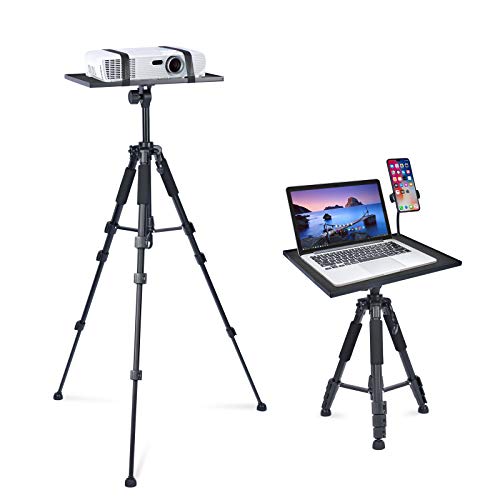 Facilife Projektor-Stativständer, Laptop-Stativständer, Outdoor-Projektorständer, verstellbar von 44 cm bis 130 cm, Mehrzweck-Projektorständer, Laptop-Bodenständer für Laptop, DJ von Facilife