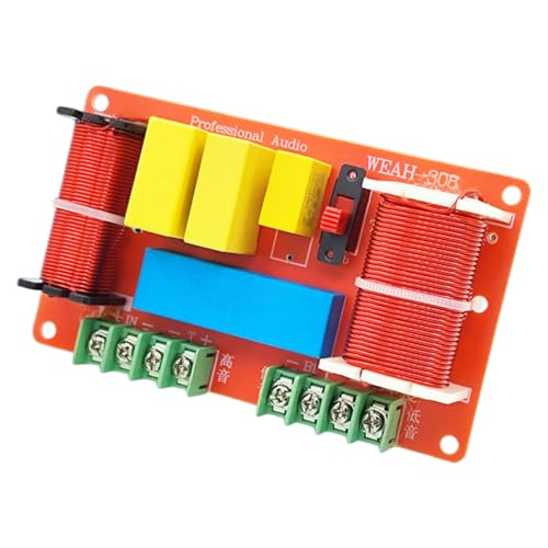 250 W Lautsprecher, Frequenzteiler, 3-Wege, 1 Höhen, 2 Bass-Einheit, Lautsprecher, Frequenzweichen, Filter, Frequenzverteiler-Modul von FackLOxc