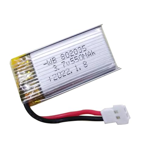 3 7 V 550 802035 Wiederaufladbarer Lithiumpolymerbatterie Für Drohnen Zubehör Für Elektronisches Speicherprotokoll von FackLOxc