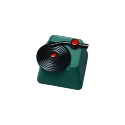 3D-Tastenkappe, mechanische Tastaturen, Vinyl-Schallplatten, original, personalisierbar, für Tastatur-Zubehör von FackLOxc