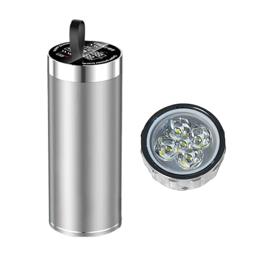 Aluminium 46950 Power Pack Case Mit 22 5 W USB Schnellgebühren Und 8W LED Taschenlampen Mobiles Stromversorgung Für Wanderung Und Reisen Aluminium 46950 Power Pack Case Mit 22 5 W USB Schnellgebühren Und 8W LED Taschenlampen Mobiles Stromversorgung Für Wanderung Und Reisen von FackLOxc