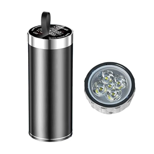Aluminium 46950 Power Pack Case Mit 22 5 W USB Schnellgebühren Und 8W LED Taschenlampen Mobiles Stromversorgung Für Wanderung Und Reisen Aluminium 46950 Power Pack Case Mit 22 5 W USB Schnellgebühren Und 8W LED Taschenlampen Mobiles Stromversorgung Für Wanderung Und Reisen von FackLOxc