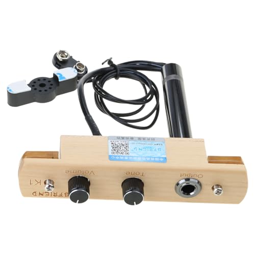 Cajon Drum Sound Loch Packup Mit 6 35 Mm Ausgangssocket Mikrofon Elektronik Tonabnehmer Systemen Einfach Zur Installation Von Dauer von FackLOxc
