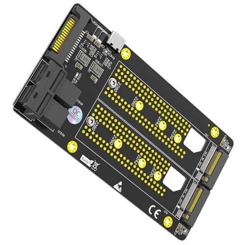 Expansionskarte Zwei NVMe NVMe Adapter Raise NVME PCIe HDDS Adapter NVME HDDS SFF-8643 Expansion Card 30/42/60/80mm Expansionskarte Zwei NVMe NVMe Adapter Raise NVME PCIe HDDS Adapter NVME HDDS SFF-8643 Expansion Card 30/42/60/80mm von FackLOxc