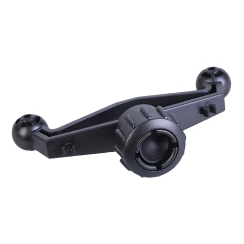 FackLOxc 17 mm Doppelkugelkopf-Verlängerungsstecker, Kugelhalterung, Splitter-Adapter für Auto-Halterung, Armaturenbrett-Ständer von FackLOxc