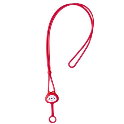 FackLOxc 17.32 Zoll Für Kreative Silikon Handy Ornamente Mit Lanyard Für Mobiltelefone/Kameras/Tasten/Wasserbecher/U von FackLOxc