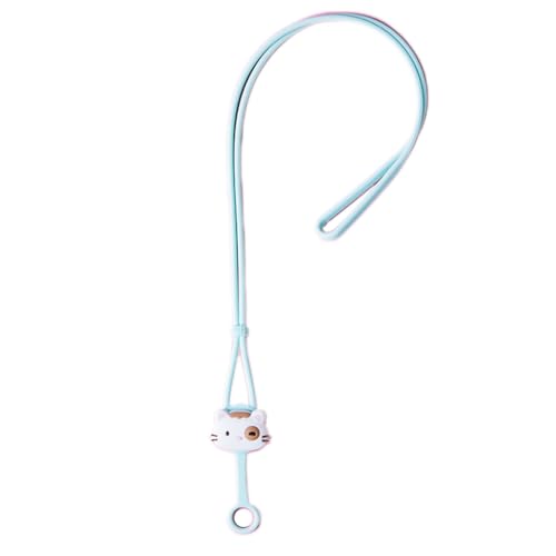 FackLOxc 17.32 Zoll Für Kreative Silikon Handy Ornamente Mit Lanyard Für Mobiltelefone/Kameras/Tasten/Wasserbecher/U von FackLOxc