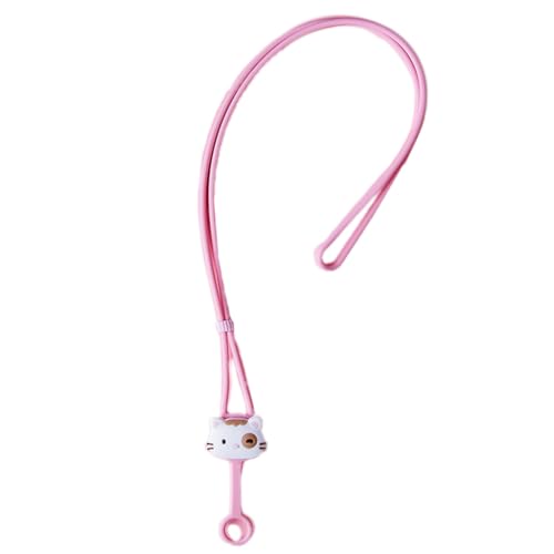 FackLOxc 17.32 Zoll Für Kreative Silikon Handy Ornamente Mit Lanyard Für Mobiltelefone/Kameras/Tasten/Wasserbecher/U von FackLOxc
