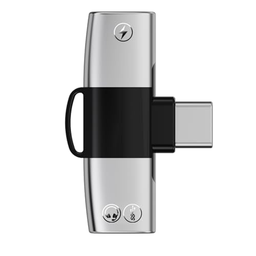 FackLOxc 2 In 1 USB C Ladekraft Splitter Adapter USB C Männlich Bis 2 Weiblicher Kopfhörer Und Schnelles Für Handy FackLOxc 2 In 1 USB C Ladekraft Splitter Adapter USB C Männlich Bis 2 Weiblicher Kopfhörer Und Schnelles Für Handy von FackLOxc