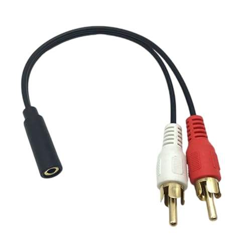 FackLOxc 3 5 Mm Stereo Weiblich Bis Doppelt Männliche Kabelkopfhörer 3 5 Mm Bis Y Splitteradapterkabel Für Lautsprecher Handy FackLOxc 3 5 Mm Stereo Weiblich Bis Doppelt Männliche Kabelkopfhörer 3 5 Mm Bis Y Splitteradapterkabel Für Lautsprecher Handy von FackLOxc