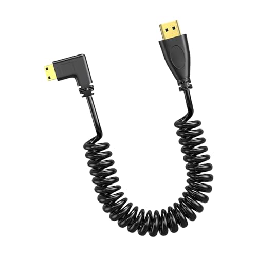 FackLOxc 90 Grad abgewinkelter HDTV-Stecker auf HDTV-Stecker, Spiralkabel, Hochgeschwindigkeits-Federkabel, 4K @ 60Hz, 1080P Spiralkabel FackLOxc 90 Grad abgewinkelter HDTV-Stecker auf HDTV-Stecker, Spiralkabel, Hochgeschwindigkeits-Federkabel, 4K @ 60Hz, 1080P Spiralkabel von FackLOxc