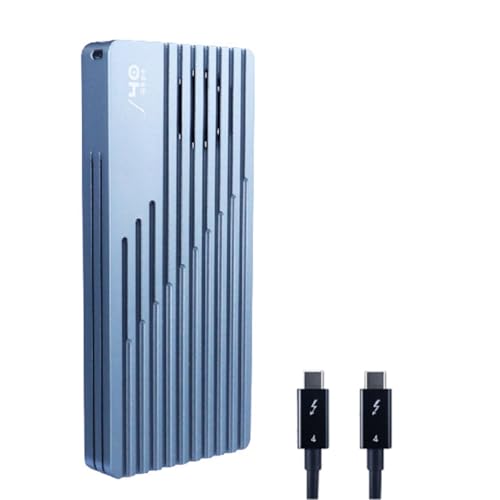 FackLOxc ASM2464 USB 4 40Gbps NVMe HDDs Enclosure Silents Fan For Supports Thunderbolt4 USB C Adapter FackLOxc ASM2464 USB 4 40Gbps NVMe HDDs Enclosure Silents Fan For Supports Thunderbolt4 USB C Adapter von FackLOxc