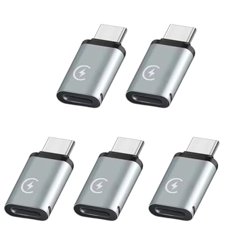 FackLOxc Adapter aus Aluminiumlegierung, 8-polige Buchse auf Typ-C-Stecker, für Geräteverbindungen und schnelles Aufladen FackLOxc Adapter aus Aluminiumlegierung, 8-polige Buchse auf Typ-C-Stecker, für Geräteverbindungen und schnelles Aufladen von FackLOxc