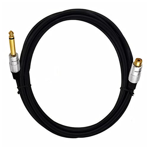 FackLOxc Bis 1/4 Audiokabel 6.35 Mm Mono Stecker Mann Zum Plug Plug Für Kamera Kopfhörer Instrumentenverstärker Lautsprecher Lautsprecher Telefon FackLOxc Bis 1/4 Audiokabel 6.35 Mm Mono Stecker Mann Zum Plug Plug Für Kamera Kopfhörer Instrumentenverstärker Lautsprecher Lautsprecher Telefon von FackLOxc