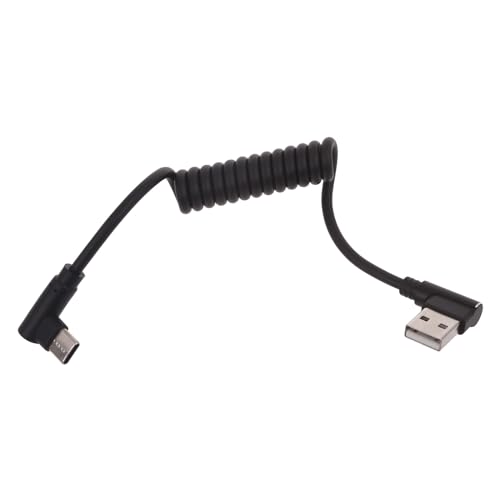 FackLOxc Coiled USB Typ C Kabelgewinkelte USB C Auf USB2.0 Verlängerungskabel 90 Grad USB C Adapter Leads Daten Synchronisationskabel FackLOxc Coiled USB Typ C Kabelgewinkelte USB C Auf USB2.0 Verlängerungskabel 90 Grad USB C Adapter Leads Daten Synchronisationskabel von FackLOxc